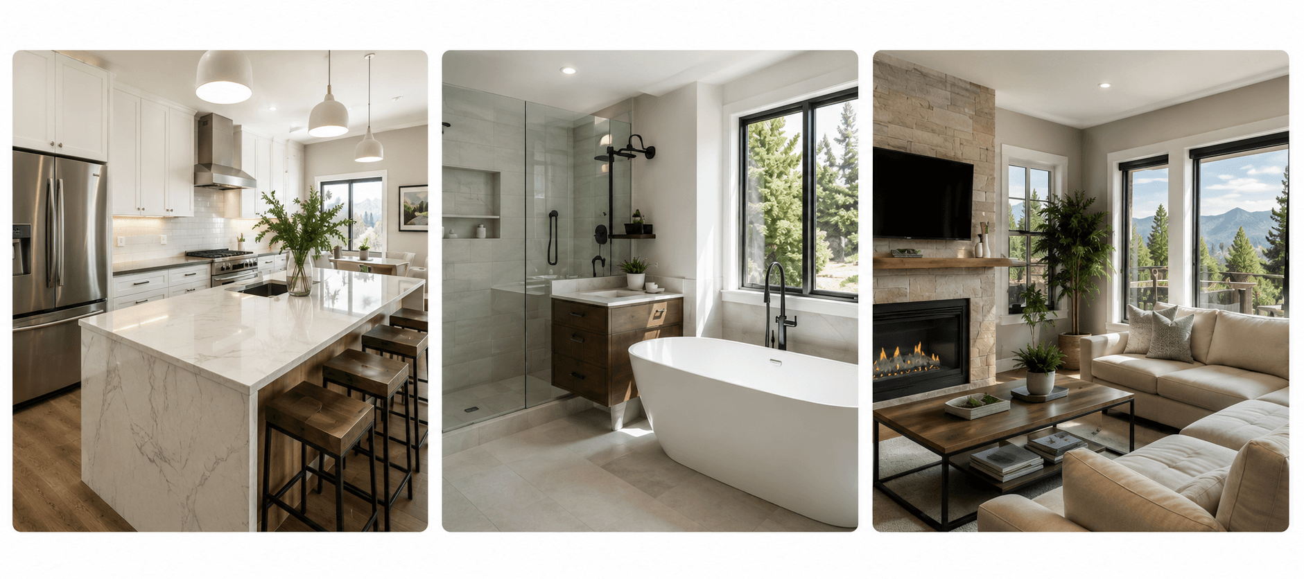 Beautiful Colorado homes cleaned by Flatirons Cleaning